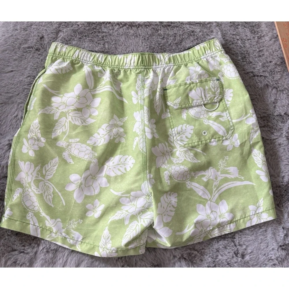 Tommy Bahama swim trunks bathing suit size L‎ lined tropical floral